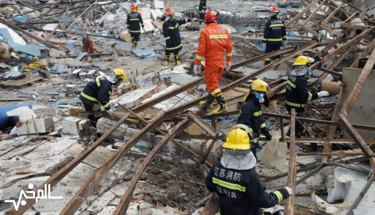 در آتش‌سوزی در یک کارخانه تولید دارو در چین ده نفر کشته شدند
