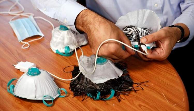 ماسکی که کروناویروس را با گرمای شارژر موبایل می‌کشد