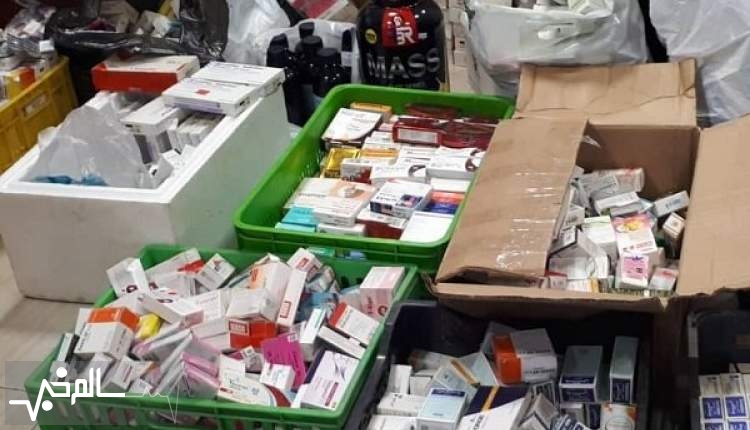 کشف بیش از یک میلیون و ۴۵۰ هزار قلم داروی قاچاق از داروفروشان آنلاین