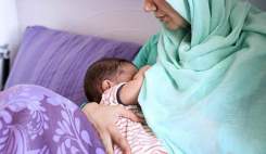 شیر مادر ۲۵ برابر مرگ ناشی از عفونت‌های گوارشی را کاهش می‌دهد
