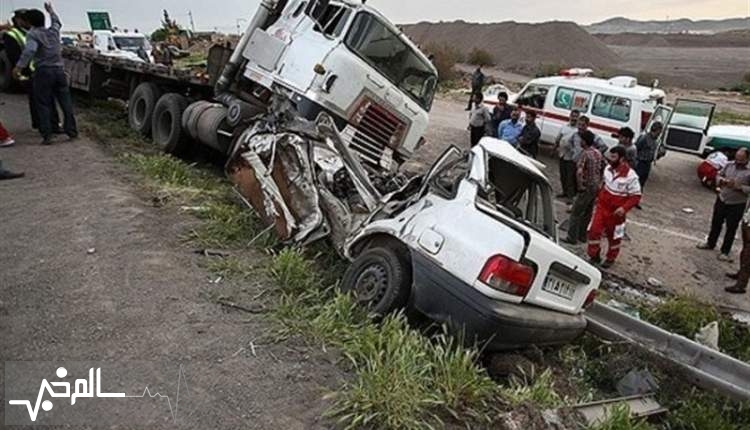 حوادث ترافیکی در ایران، دومین علت مرگ است