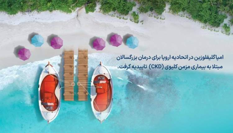 امپاگلیفلوزین در اتحادیه اروپا برای درمان بزرگسالان مبتلا به بیماری مزمن کلیوی (CKD)  تاییدیه گرفت.