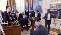 مدیر نوو نوردیسک در کنفرانس مطبوعاتی داروهای لاغری ترامپ از حال رفت!